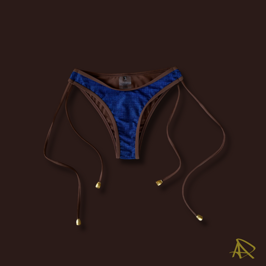 Denim Daze Low-Rise Bikini Bottoms
