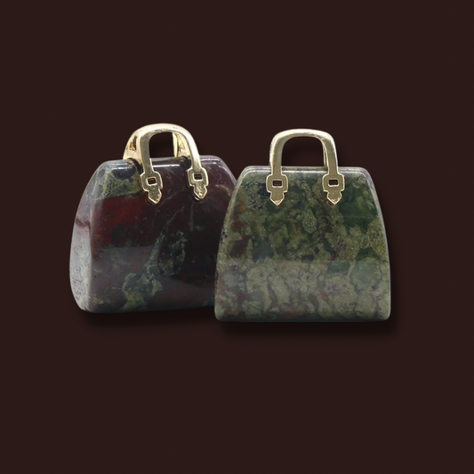 Dragon Bloodstone Mini Crystal Handbag